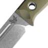 Benchmade Bushcrafter 4.38 inch Fixed Blade Knife - OD Green - OD Green