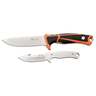 Elk Ridge Trek 4.5 inch Interchangeable Fixed Blade Knife Set - Orange/Black