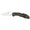 Spyderco Delcia 4 Lightweight 2.9 inch Folding Knife - Zome Green - Zome Green