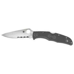 Spyderco Endura 4 Emerson Opener 3.83 inch Folding Knife - Dark Gray