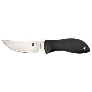 Spyderco Moran 3.92 inch Fixed Blade Knife - Black