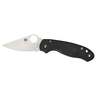 Spyderco Para 3 Lightweight 2.93 inch Folding Knife - Black - Black