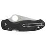 Spyderco Para 3 Lightweight 2.93 inch Folding Knife - Black - Black